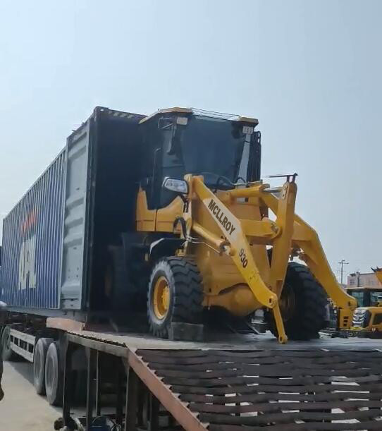 Latest company case about 9 Sets  MCLLROY Front End Mini Wheel Loaders shipping to Vietnam  on 20th July