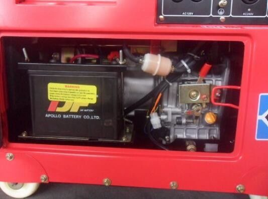 180A High Quality 5kw Silent Diesel Welding Generator with 186F Engine Recoil Start