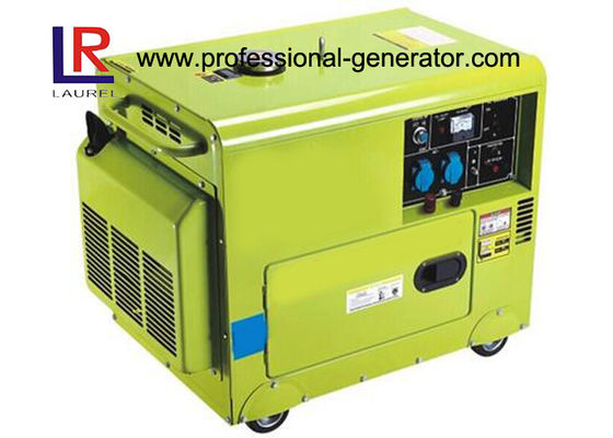 CE Air - cooled Silent 5kw Diesel Driven Generator with Electric Starting