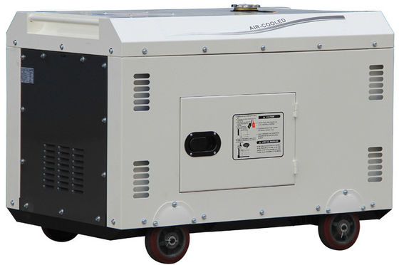 Soundproof Portable 8kVA Diesel Driven Generator , Electric Start Diesel Fuel Generator
