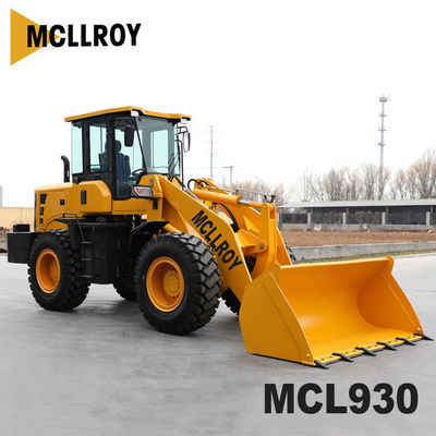 ZL930/MCL930 1.0m³  Yunnei 490 Bucket Capacity Compact Articulated Wheel Loader