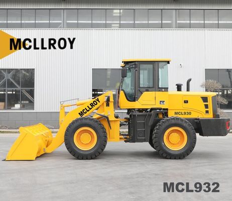 ZL932/MCL932 OPERATING WEIGHT 4280KG HYDRAULIC WHEEL LOADER FOR CONSTRUCTION APPLICATION