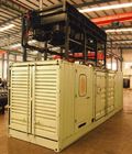 50Hz 1000kw Container Generator Set With Electrical Start Motor , 5 ~ 12 kPa Fuel Gas Pressure