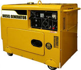 Single Phase Small 5.5kVA Silent Diesel Generator Low fuel consumption