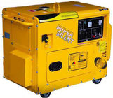 Professional Gasoline Driven Electric Low Noise Air Cooled Generators Heavy 6KW