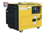 Portable Small 5000W Diesel Generator , Air-cooled Super Quiet Diesel Generators