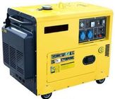 Square Type Silent Diesel Generator Electric Start Low Oil Alarm 4.5 kW - 5kW