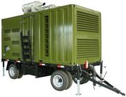 Outdoor Mobility Work Trailer Mobile Power Generator Station Adjustable Height