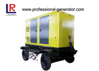 Automatic Trailer Type Mobile Power Generator Station Electric Governer 30kw Diesel IP23