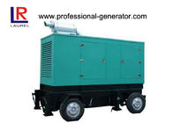 Green Diesel Trailer Mobile Electric Power Generators Three Phase