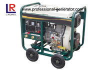 4 - Stroke Portable 5kw Diesel Generator , Small Diesel Power Generator with Manual / Electric start