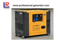 Single or Three phase 4.5kw Diesel Generators Silent type Electric Start with Remote control