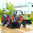 17 Km/H Articulated Mini Wheel Loader With Weidemann Beehive Mover