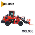 MCL930 ZL930 Mini Articulated Wheel Loader Operating Weight 3700kg  Compact Wheel Loader Mini Construction Machines