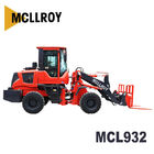MCL932 ZL932 Mini Articulated Wheel Loader Operating Weight 3700kg  Compact Wheel Loader Mini Construction Machines