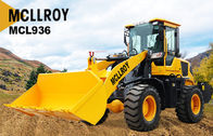 MCL936 ZL936 Hydraulic Wheel Loader Short Lifting Cycle Time 5s 3.2m Lifting Height Mini Construction Equipment