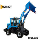 Front Wheel Loader MCL930 ZL930 Articulated S-Hub Reductro YN490 42kw Hydraulic Mini Wheel Loader