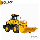 Mcl932 Rate Load Mini Wheel Loader 55kw Height 3.2m Rubber