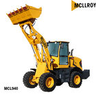 76kw Hydraulic Front Wheel Loader Rubber Tyre Strong Hinge Joint