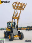 Hydraulic Pilot Mini Wheel Loader Single Bucket MCL930 ZL930 Compact For Option