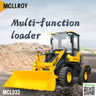 Hydraulic Mini Wheel Loader Mcl932 Zl932 Rate Load 1800kg Dump Height 3.2m