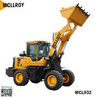 Hydraulic 1050mm Mini Wheel Loader MCL932 ZL932 30km / H Compact Pilot For Option