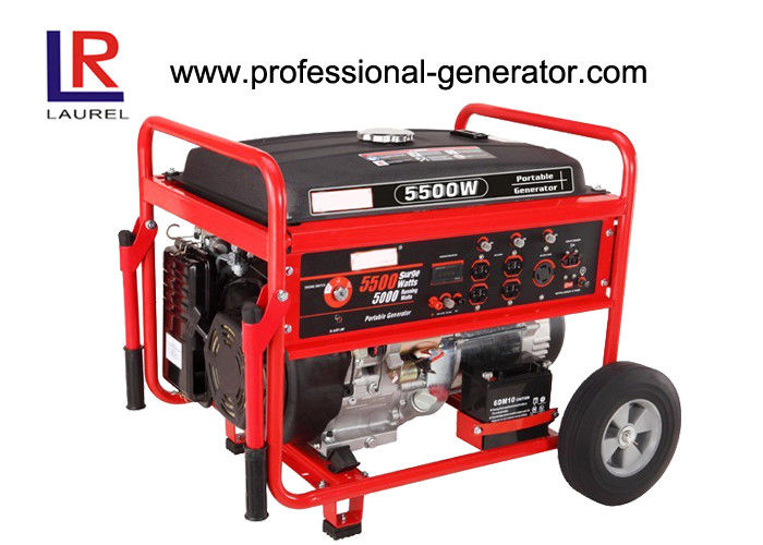 Electric Power Small Portable Gasoline Generators 5kw OEM Accepted