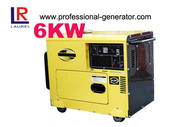 Soundproof Diesel Generator Silent  6kW- 7kW Electric Start 3000RPM