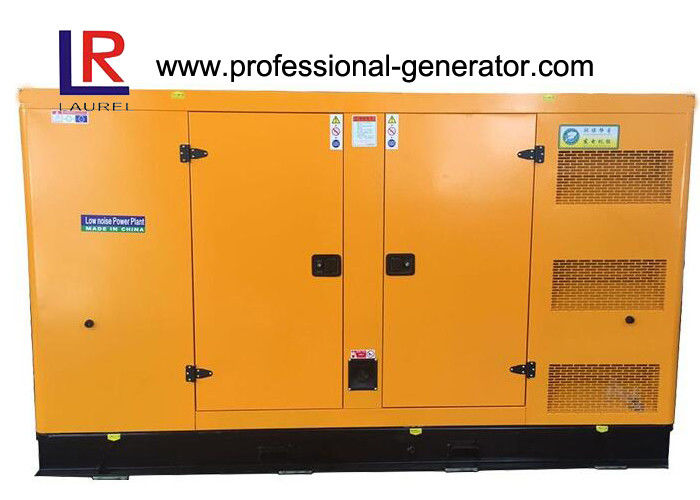 4 Stroke 280KW 350kVA Silent Diesel Generator Set with D11A Engine , 3 Phase and 4 Lines