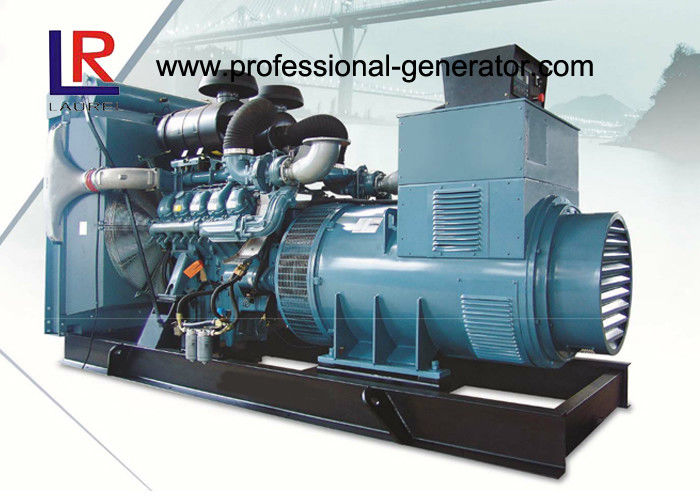 1500 / 18000RPM 75kw Electric Open Diesel Generator with Brushless Direct Spurting Engine