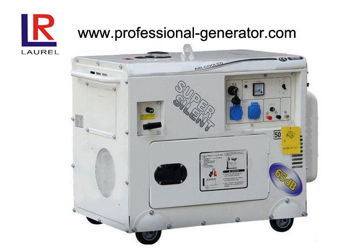 Industrial Copper Alterator Gasoline Generators Set 5KW Air Cooled Single Phase