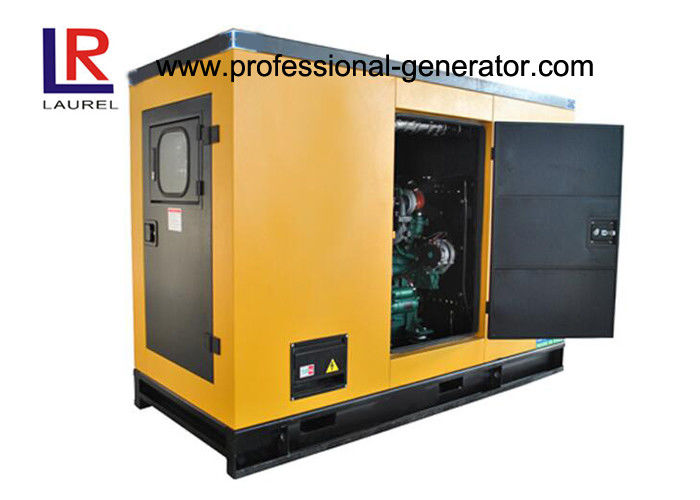 Forced Water Cooling 30kw Silent Diesel Generator Set with Stamford Alternator