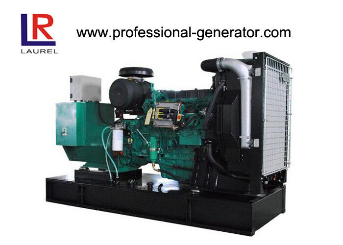 Open Type 6 Cylinder 165kw Open Diesel Generator Genset with Deepsea Controller , 3 Phase and 4 Wires