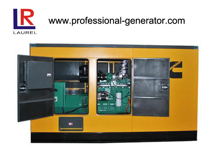 6 Cylinders Mechanical 80kw Silent Diesel Generator Set With Deepsea Controller , Four Stroke