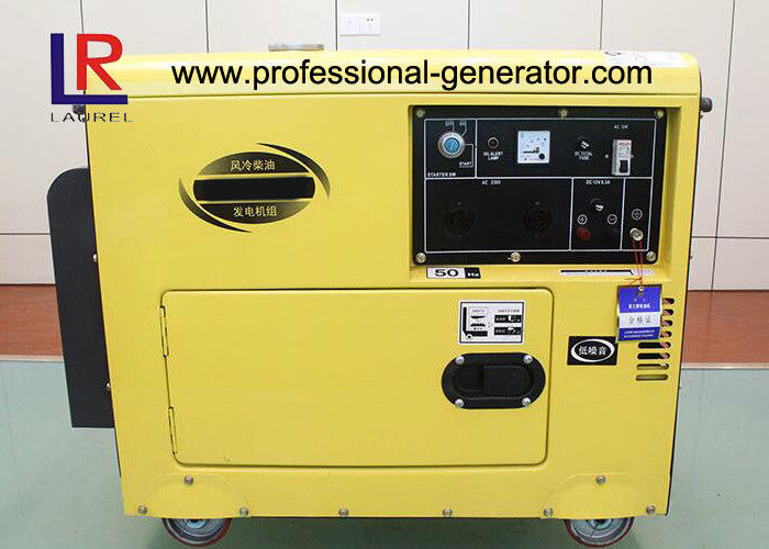 AC Single Phase 5kVA Small Diesel Generator with 17L Fuel Tank , Apollo 24Ah