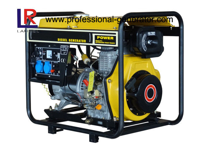 Home Emergencies Moving Small Diesel Generator 5kw PF 1 with Electric Start