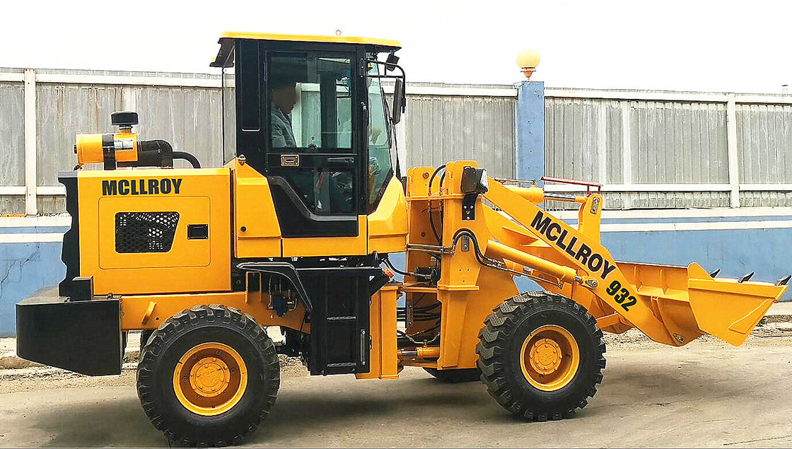Yun Nei YN490 Supercharged Engine Heavy Construction Machinery Articulated Loader Dipper Capacity 1.0 M³ 1500kg