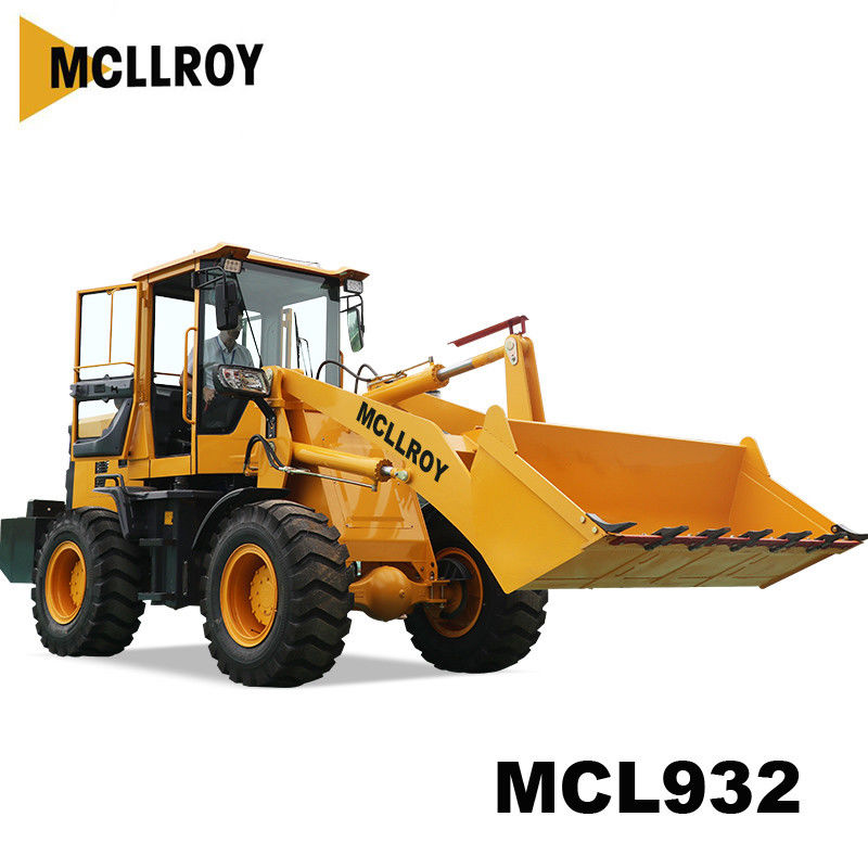 ZL932/MCL932 High Working Efficiency 1800kg Rate Loading Front End Articulated Wheel Loader