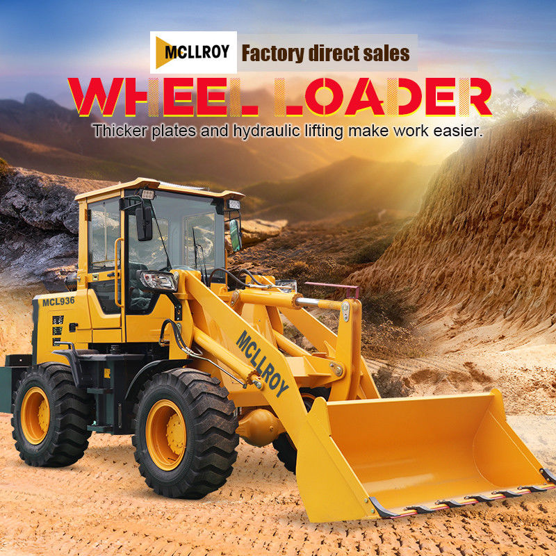 ZL936/MCL936 OPERATING WEIGHT 5000KG HYDRAULIC WHEEL LOADER FOR CONSTRUCTION APPLICATION