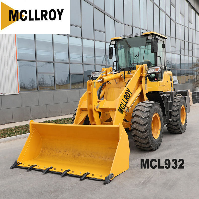 ZL932/MCL932 1.0m³  Yunnei 490 Supercharged Bucket Capacity Compact Articulated Wheel Loader