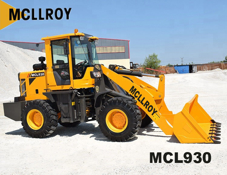 Front End Loader MCL930 ZL930 Air Brake 20.5-16 Tire Compact Wheel Loader For Construction Application