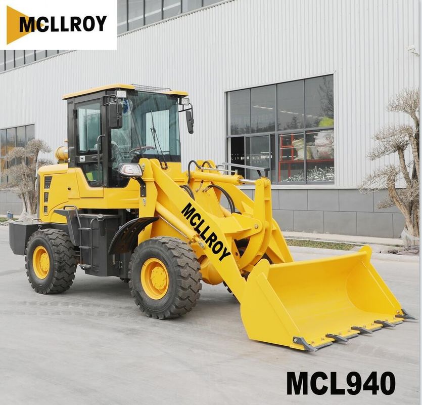 50mm Dumping Distance Mini Wheel Loader 4x4 Automatic Transmission Type