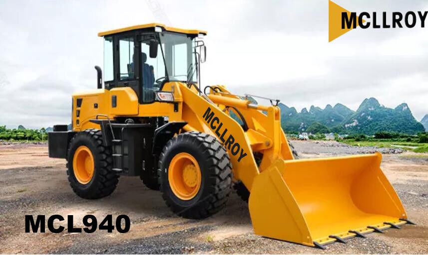 Yunnei 4102 Supercharged Mini Wheel Loader 45kn Digging Force