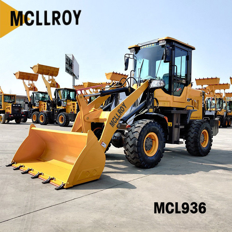 ZL936/MCL936 Hydraulic Wheel Loader For Construction  3200mm Dumping Height