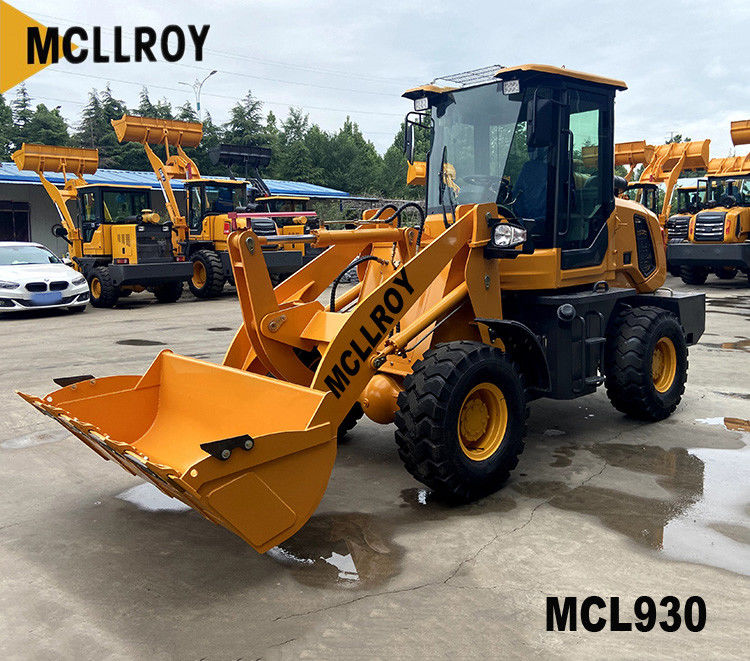 MCL930 Compact Mini Wheel Loader Hydraulic Pilot For Option