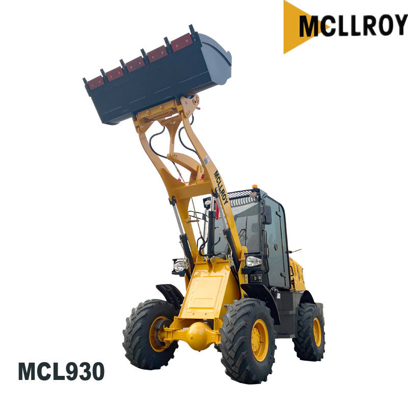 MCL930 Mini Front End Wheel Loader 0.35mpa Hydraulic