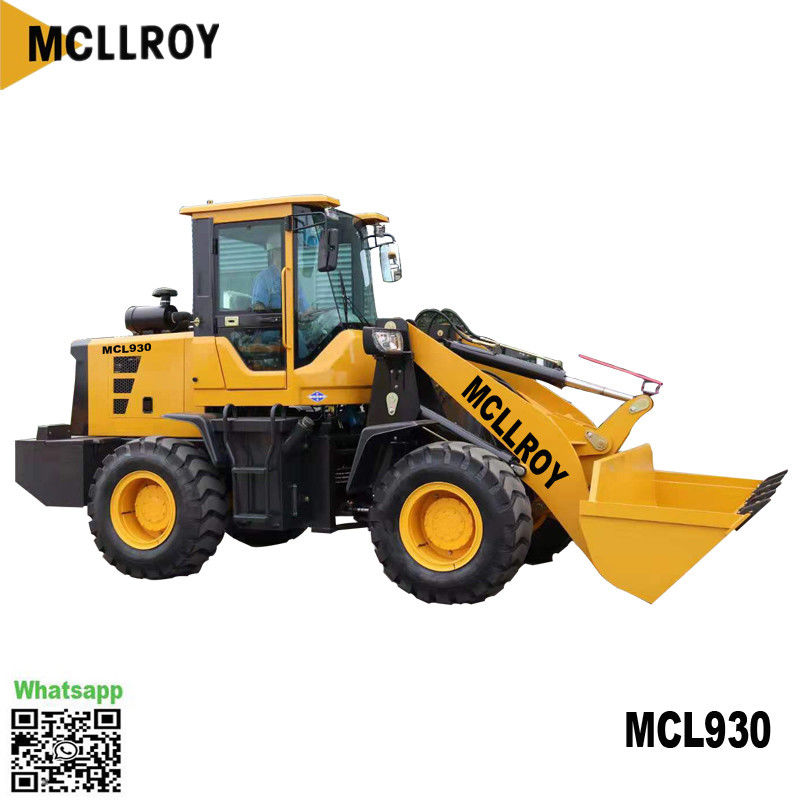 MCL930 ZL930 Mini Wheel Loader Compact Hydraulic Pilot For Option Quick Hitch
